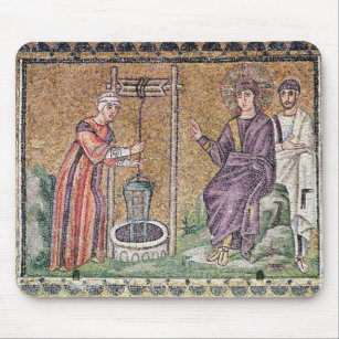 The Woman of Samaria at the Well Mouse Pad