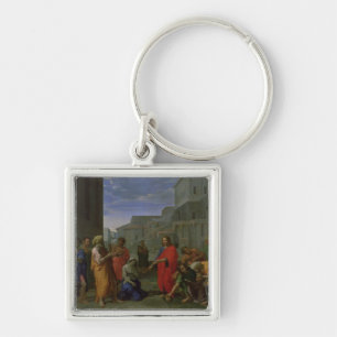 The Woman Taken in Adultery, 1653 Keychain