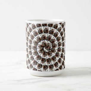The Wombat Whirl: A Spiral of Wonder, Coffee Mug