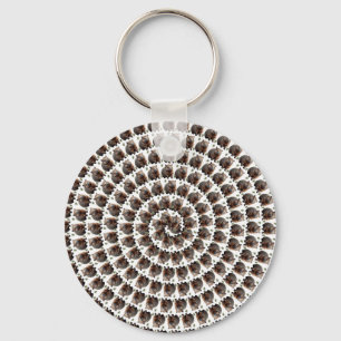The Wombat Whirl: A Spiral of Wonder, Keychain