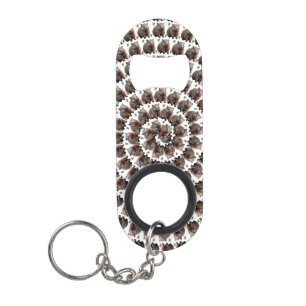 The Wombat Whirl: A Spiral of Wonder, Keychain Bottle Opener