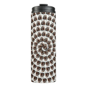 The Wombat Whirl: A Spiral of Wonder, Thermal Tumbler