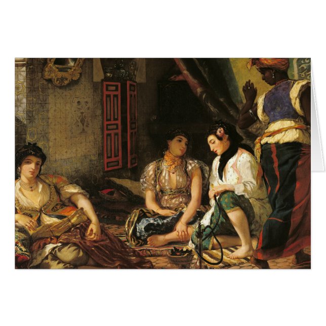 The Women of Algiers in their Apartment, 1834 (Front Horizontal)