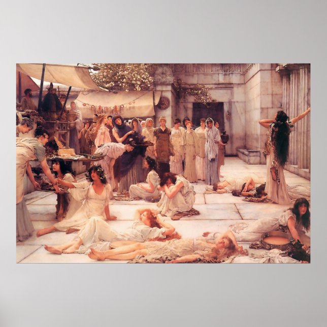 The Women Of Amphissa - Reproduction Art Poster (Front)