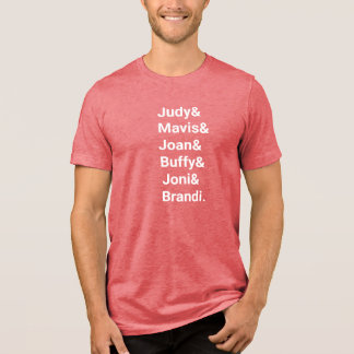 The Women of Folk. Tri-Blend Shirt