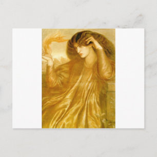 The Women of the Flame by Dante Gabriel Rossetti Postcard