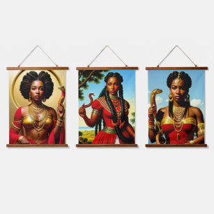 The Women Warriors Hanging Tapestry