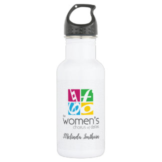 The Women's Chorus of Dallas Logo 532 Ml Water Bottle