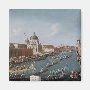The Women's Regatta on the Grand Canal, Venice Magnet