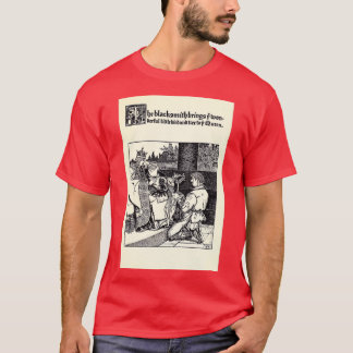 The Wonder Clock Howard Pyle 1915 0337 The Blacksm T-Shirt