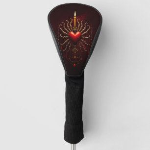 The wonderful beautiful art of gothic elegance.  golf head cover