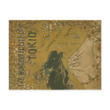 "The Wonderful City of Tokio" book cover on blank