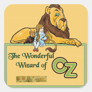 The Wonderful Wizard of Oz Square Sticker