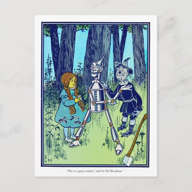 The Wonderful Wizard Of Oz: This Is A Great Comfor Postcard (Front)