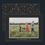 The Wonders of His Love Photo Script Simple Holiday Card<br><div class="desc">The Wonders of His Love Photo Script Simple Holiday Card
Pop in your favourite photo and add your name. That's it! So simple.</div>