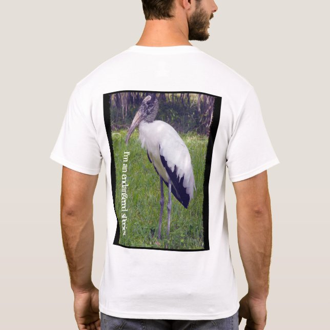 The Wood Stork T-Shirt (Back)