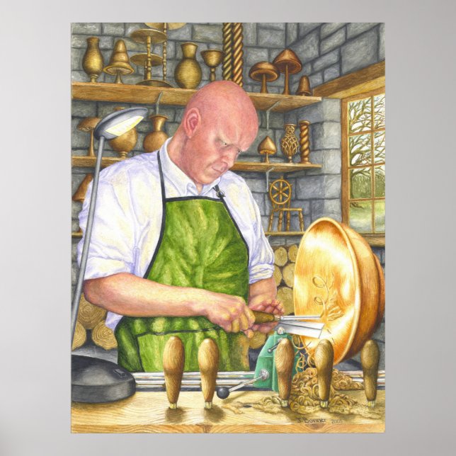 The Wood Turner Poster (Front)