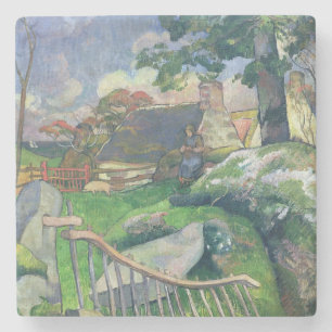 The Wooden Gate or, The Pig Keeper, 1889 Stone Coaster