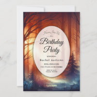 The Woodland Spell of Fall Birthday Party