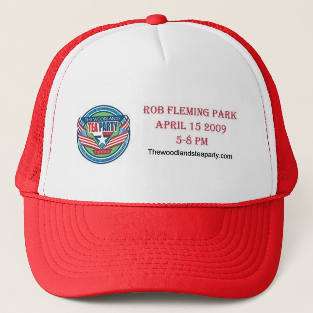 The Woodlands Tea Party hat (Front)