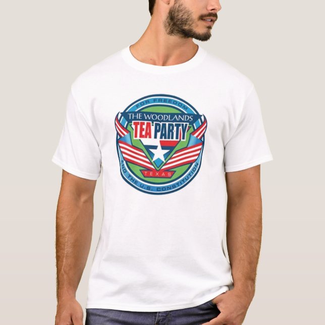 The Woodlands Tea Party T-Shirt (Front)
