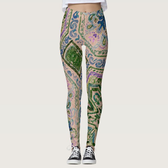 the Woods Damask Leggings (Front)