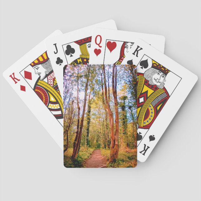 The woods playing cards (Back)