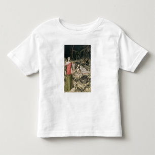 The Wooing of Grimhilde, the mother of Hagen Toddler T-shirt