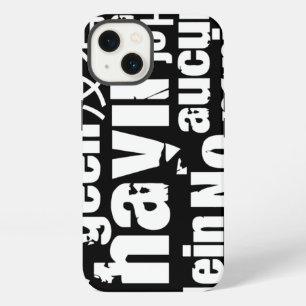 The word "No" in different languages iPhone 13 Case