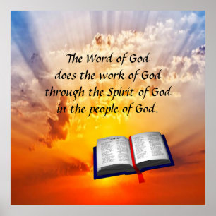 The Word of God  Poster