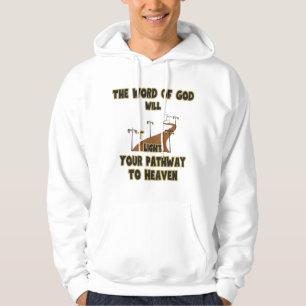The Word Of God Will Light Men's Hoodie