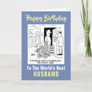 The Word's Best Beer Drinker Husband Card