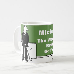 The Word's Best Golfer Coffee Mug
