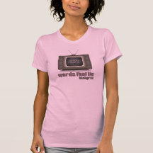 The Words That Lie Blakgraz Women's Tee
