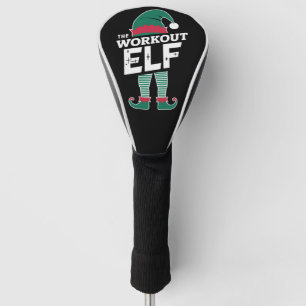 The Workout Elf Group Matching Family Christmas Golf Head Cover