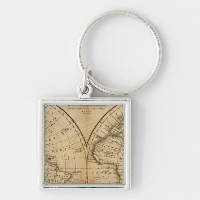 The World 2 Keychain (Front)