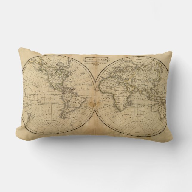 The World 2 Lumbar Pillow (Front)