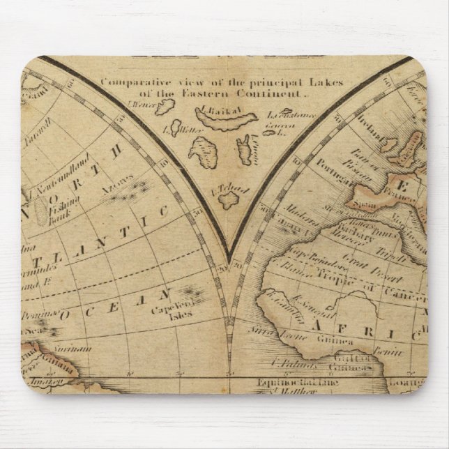 The World 3 Mouse Pad (Front)