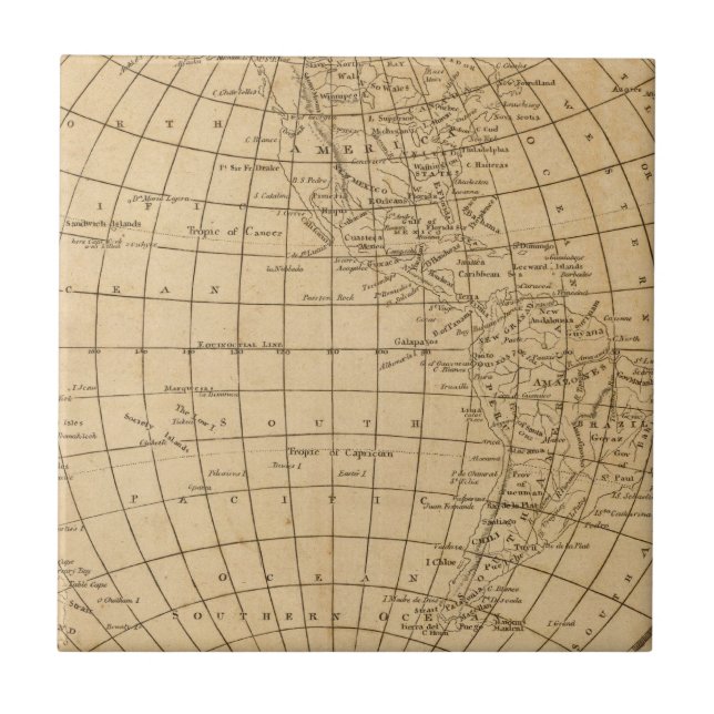 The World 4 Tile (Front)