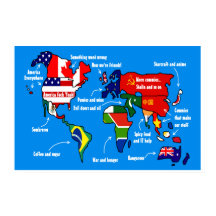 The world according to americans poster