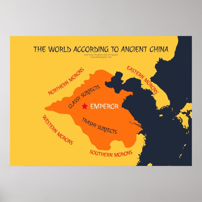 The World According to Ancient China Poster (Front)