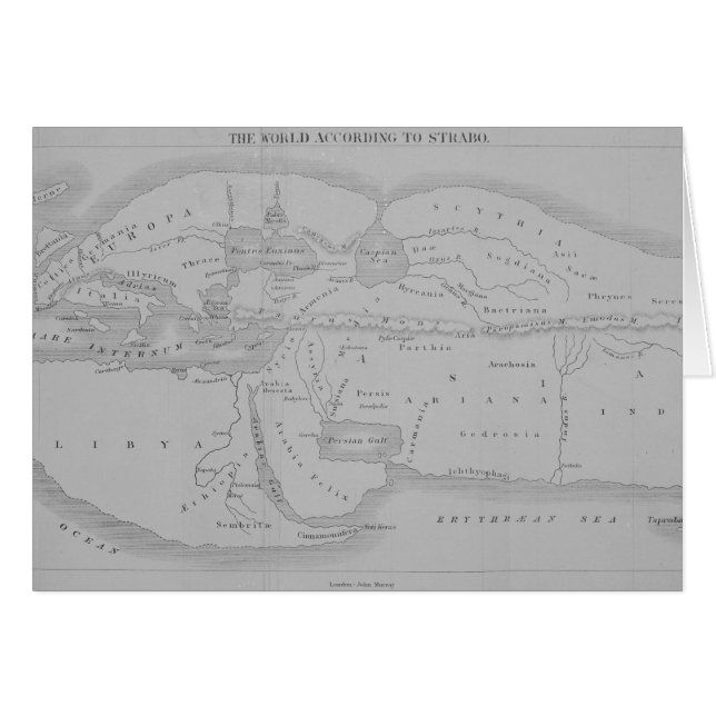 The World According to Strabo (Front Horizontal)