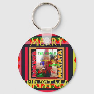 The world around Me is happy to Have You colours M Keychain