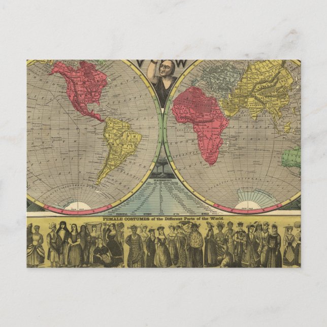 The World At One View Postcard (Front)