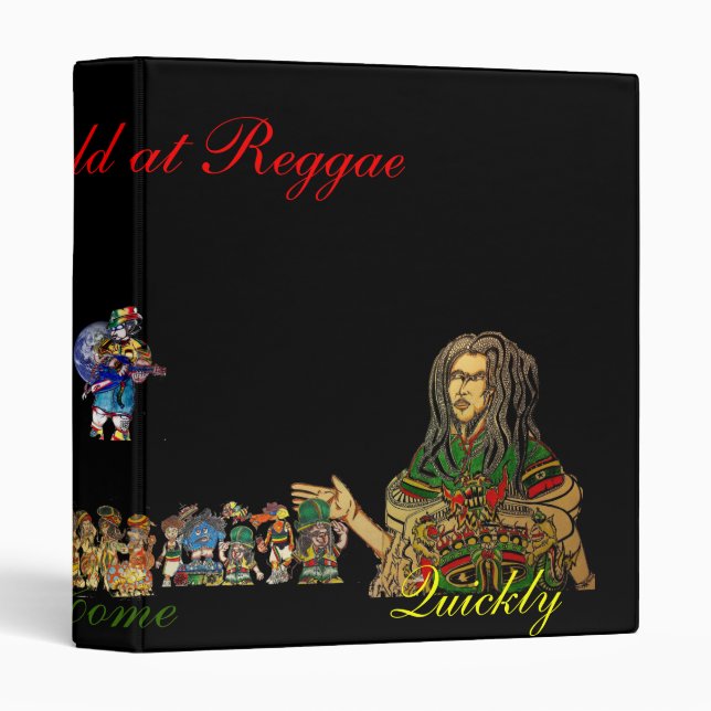 The world at Reggae Binder (Front/Spine)