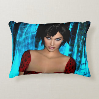 The World Behind the Eyes accent cushion