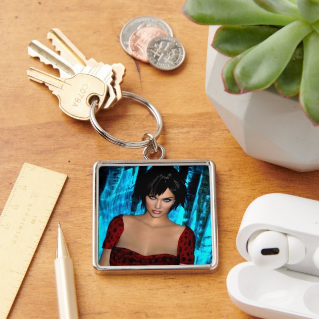 The World Behind the Eyes keychain (Desk)