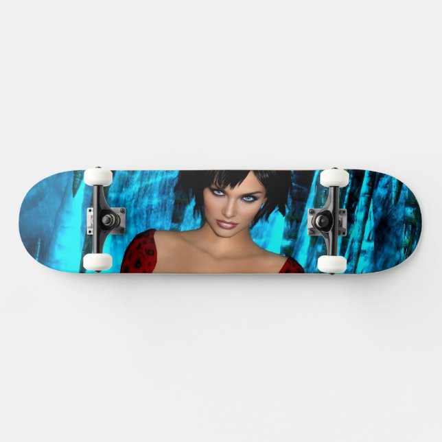 The World Behind the Eyes skateboard (Horz)