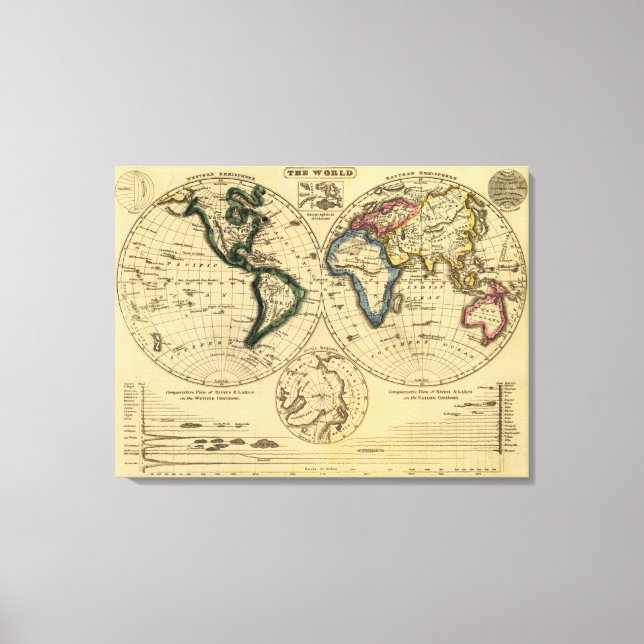 The World Canvas Print (Front)
