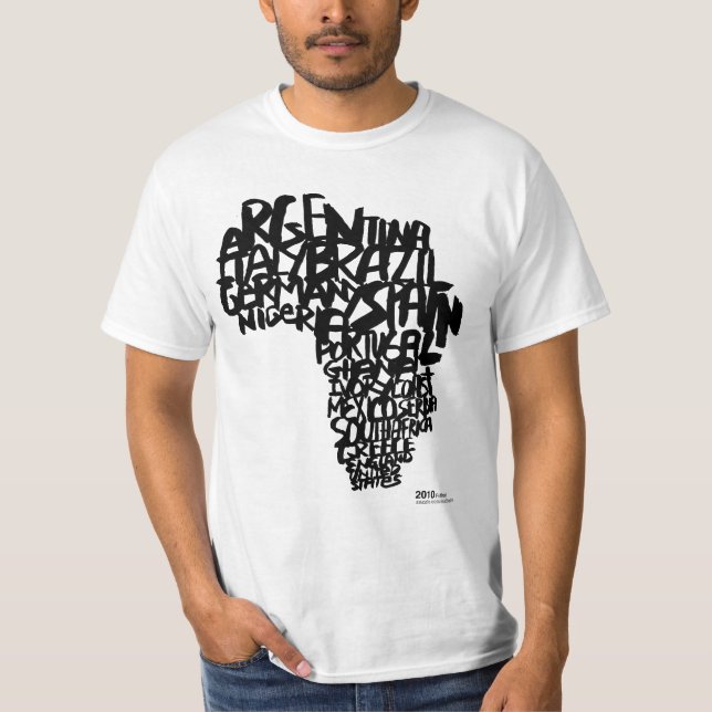 THE WORLD CUP BASIC MENS T-SHIRT (Front)